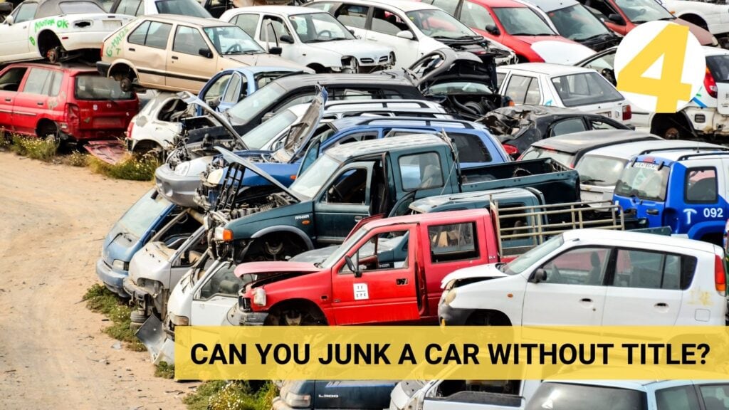 can you junk a car without title