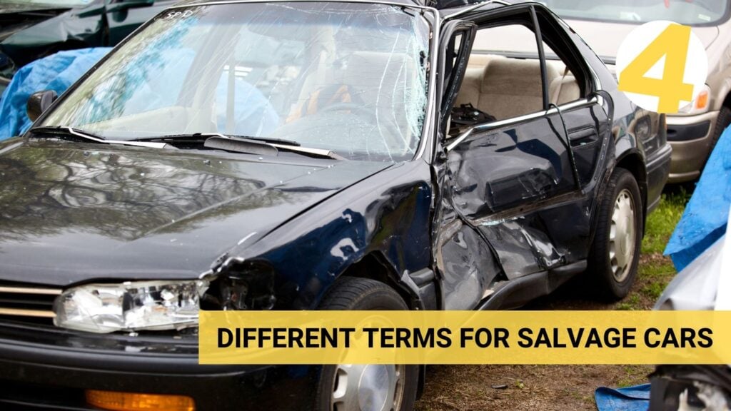 different terms for salvage cars