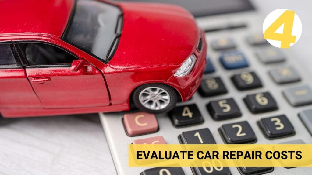 evaluate car repair costs