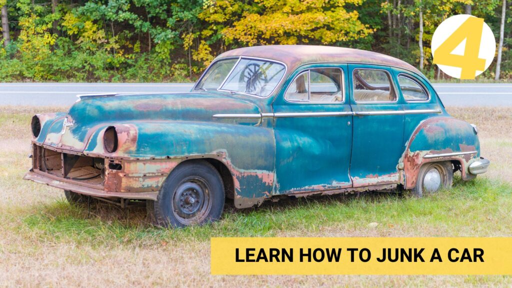 learn how to junk a car