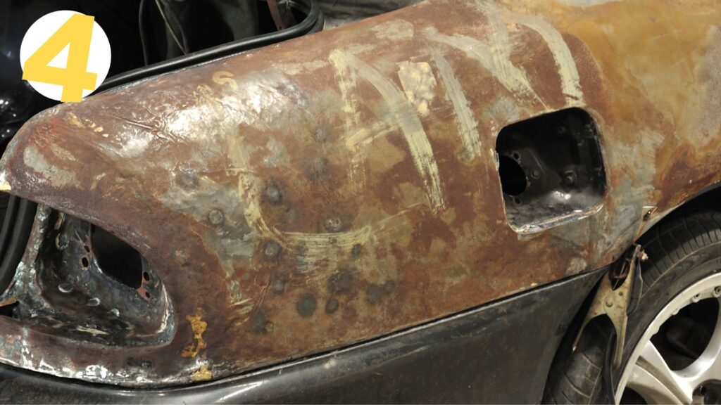 rusty rv bumper