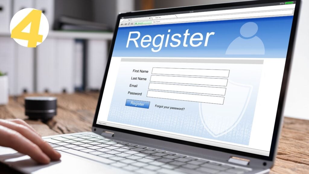 registering car online